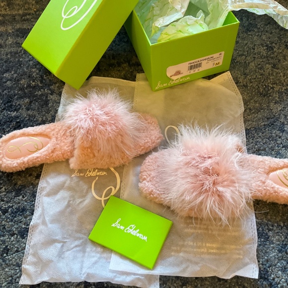 Sam Edelman pink slippers - Picture 4 of 7